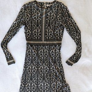 Tory Burch Scarf Print Silk Jersey Sheath Dress - LIKE NEW - Size Medium / 6